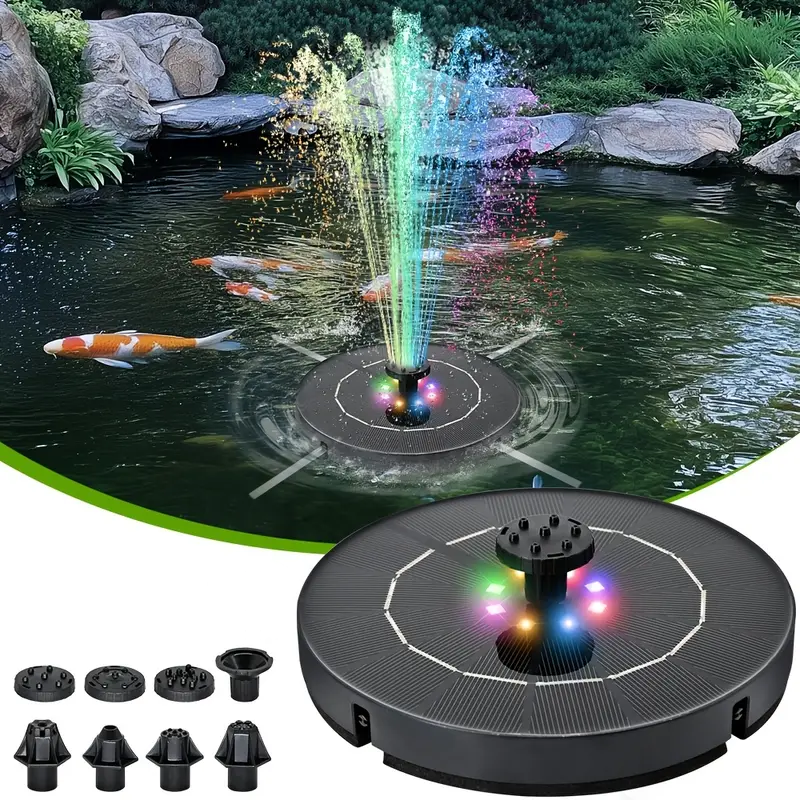 Solar Pool Pump Kit - Solar Fountain for Bird Bath Water