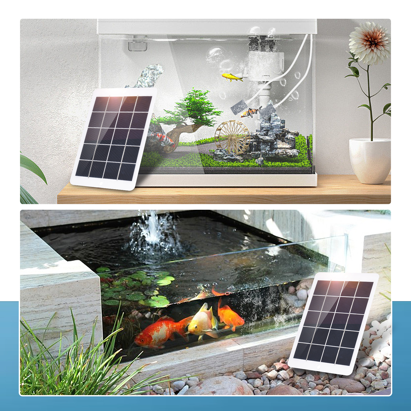 Solar Powered Oxygen Air Pump  - Renewable Energy Kits บทวิจารณ์และราคา