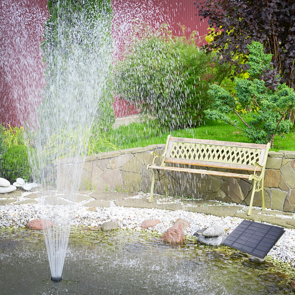 Solar Fountain with 6 Nozzles  - Solar Pool Pump Kit บทวิจารณ์และราคา