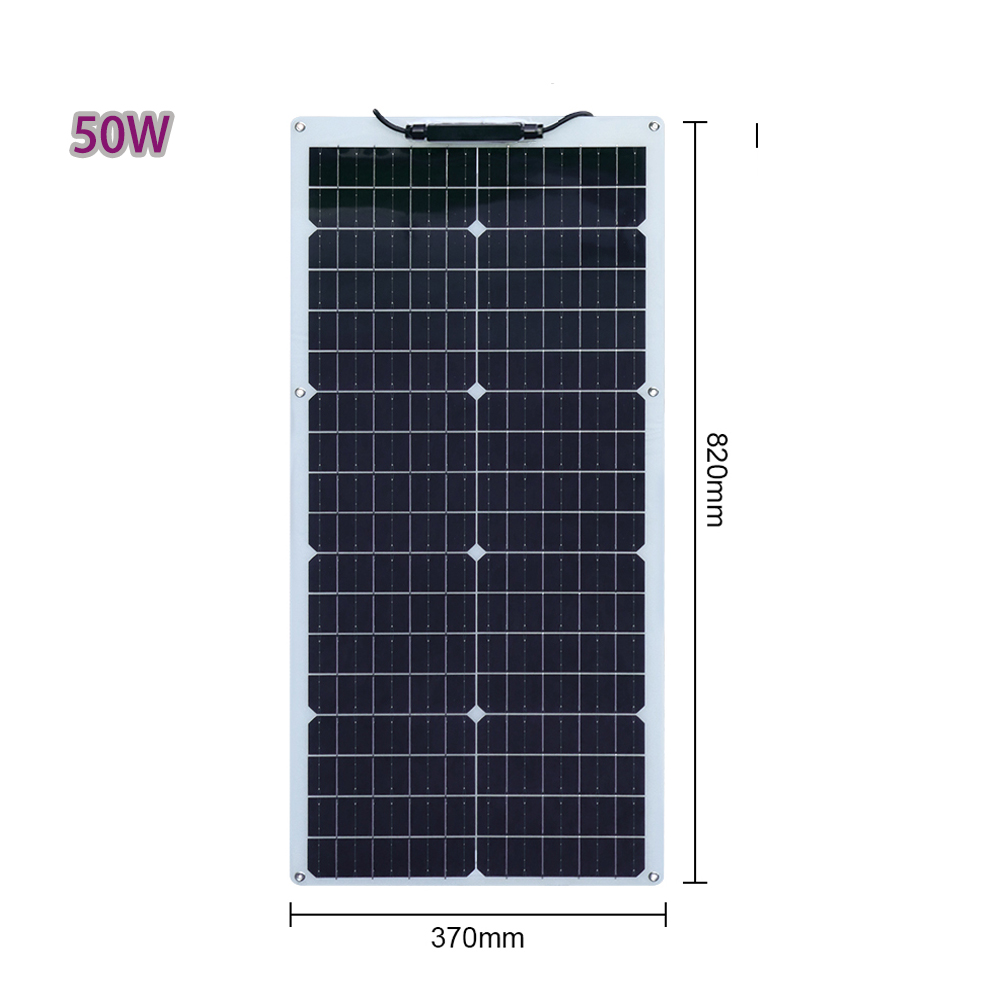 18V Flexible Solar Panels 50W  - Renewable Energy Kits บทวิจารณ์และราคา