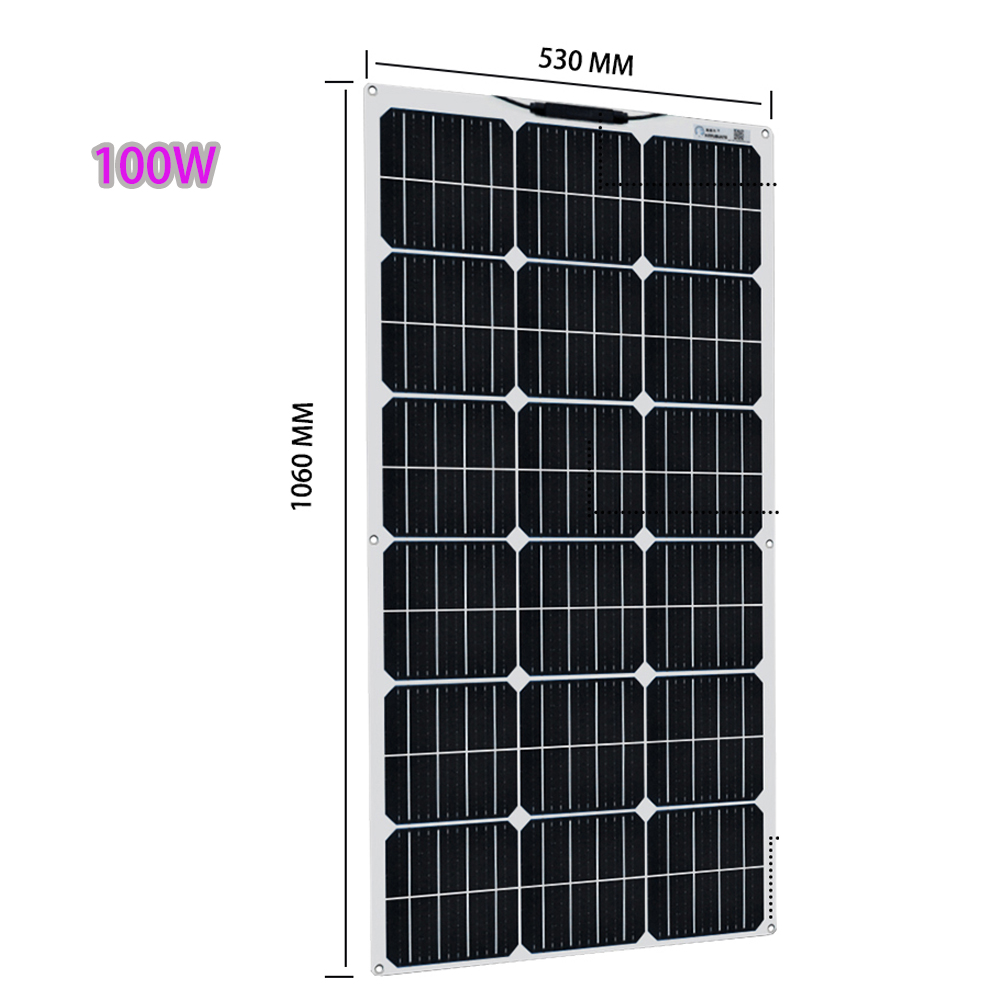 18V Flexible Solar Panels 50W  - Renewable Energy Kits บทวิจารณ์และราคา