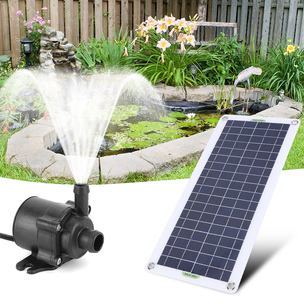 30W 800L/H DC 18V Low Noise Br - Solar Pool Pump Kit บทวิจารณ์และราคา