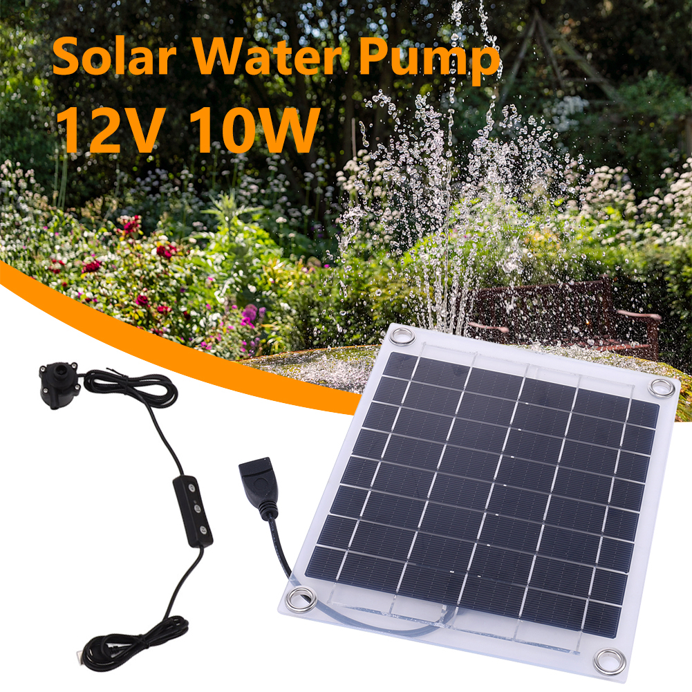 12V 10W Solar Water Pump Water - Solar Pool Pump Kit บทวิจารณ์และราคา