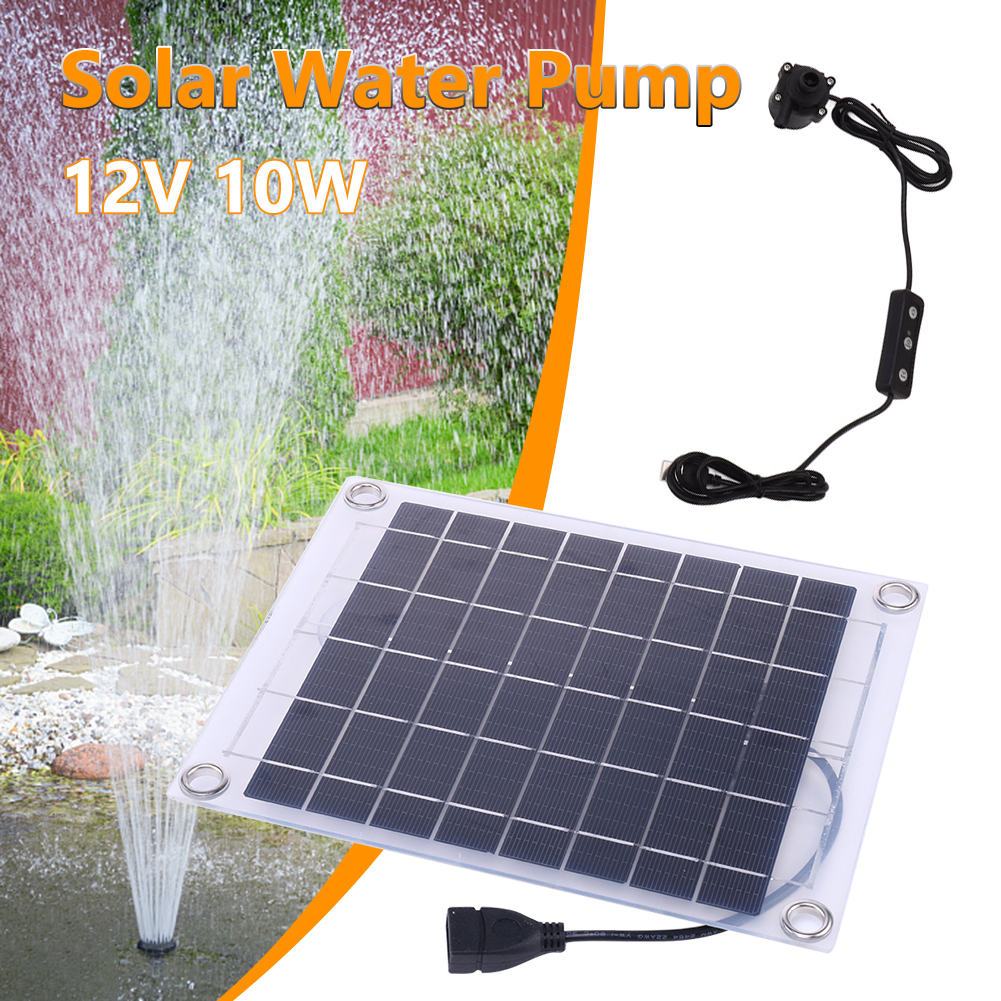 12V 10W Solar Water Pump Water - Solar Pool Pump Kit บทวิจารณ์และราคา