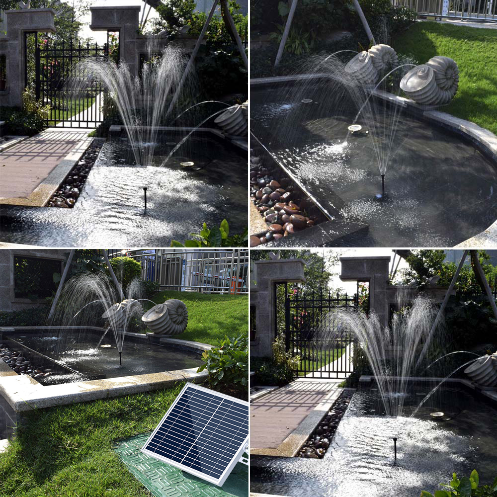 High-power Solar Landscape Fou - Solar Pool Pump Kit บทวิจารณ์และราคา