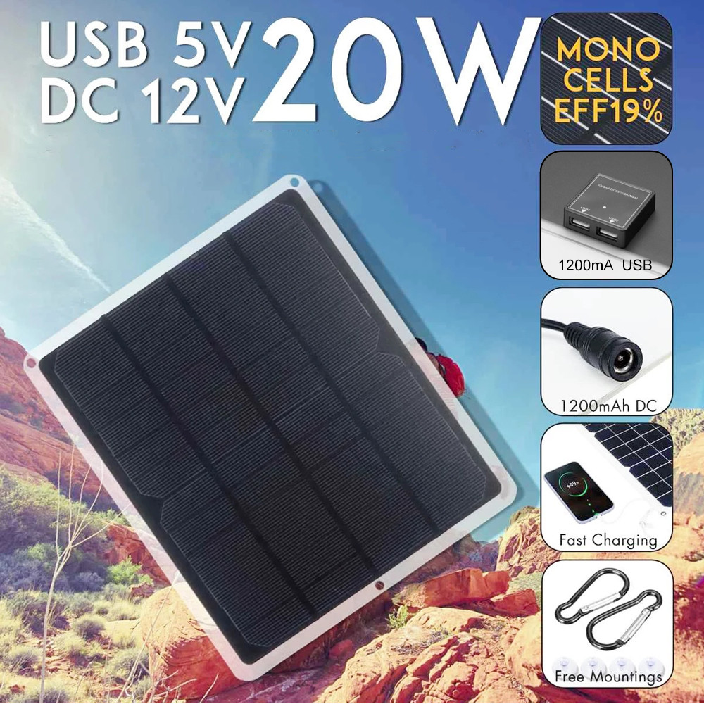20W 6V Solar Panel Monocrystal - Renewable Energy Kits บทวิจารณ์และราคา