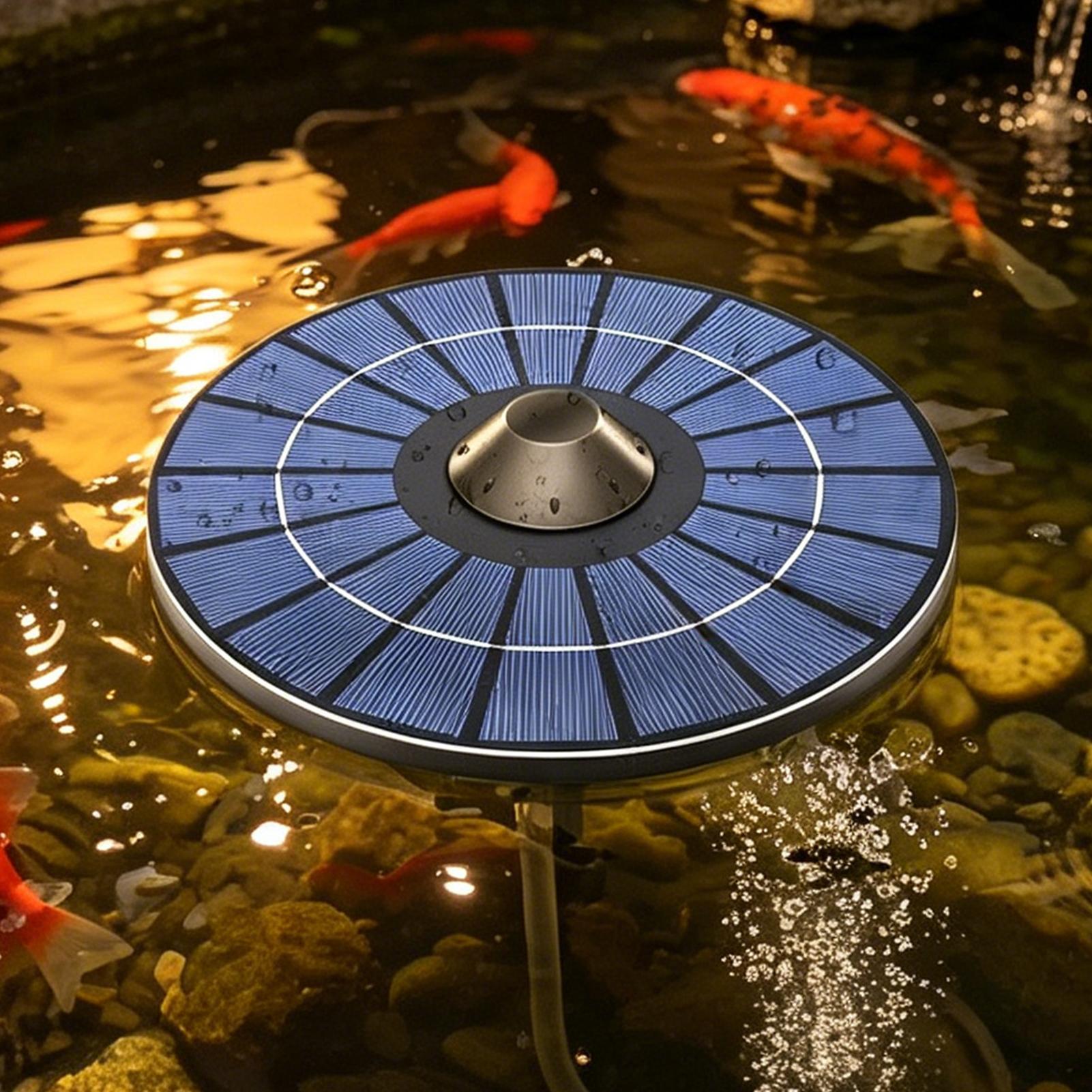 Solar-powered pond aerator pum - Solar Pool Pump Kit บทวิจารณ์และราคา