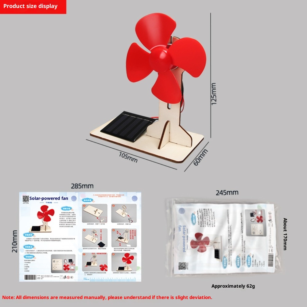 Fun DIY Solar Fan Kit for Kids - Renewable Energy Kits บทวิจารณ์และราคา