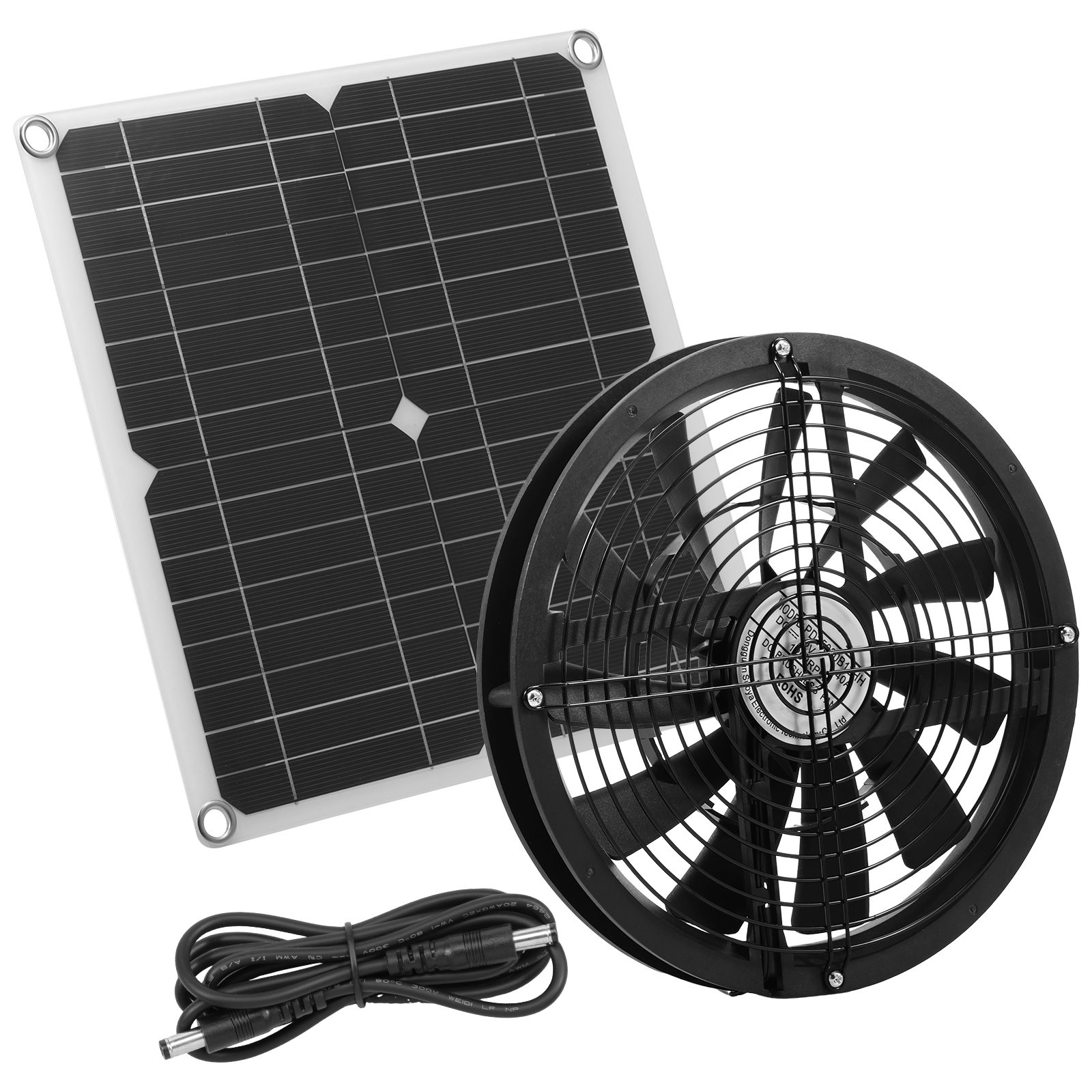 100W Solar Panel Fan Kit Water - Renewable Energy Kits บทวิจารณ์และราคา