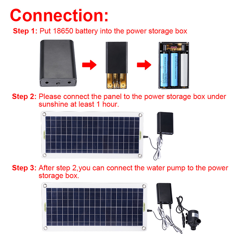 50W 12V Low Noise Brushless Pu - Solar Pool Pump Kit บทวิจารณ์และราคา