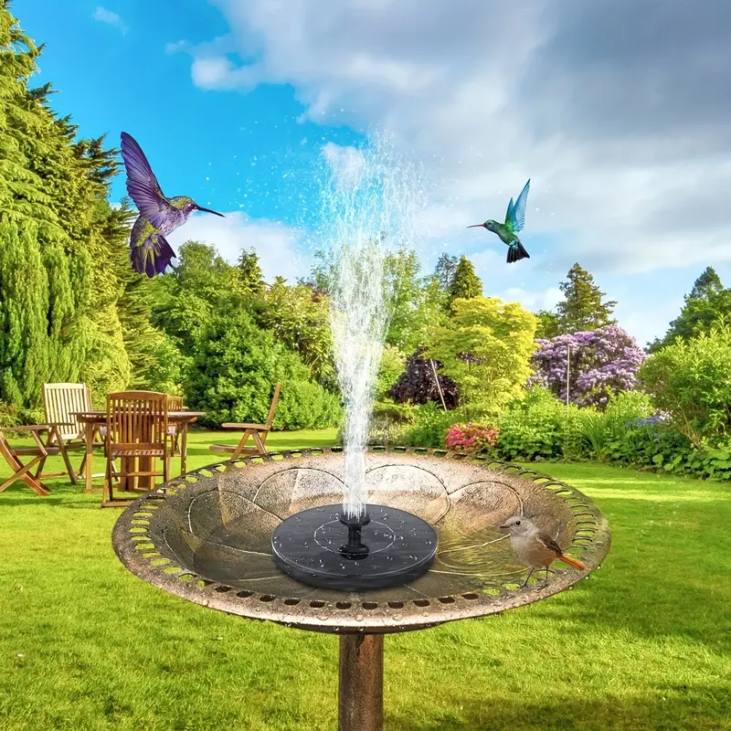 Solar Fountain for Bird Bath W - Solar Pool Pump Kit บทวิจารณ์และราคา