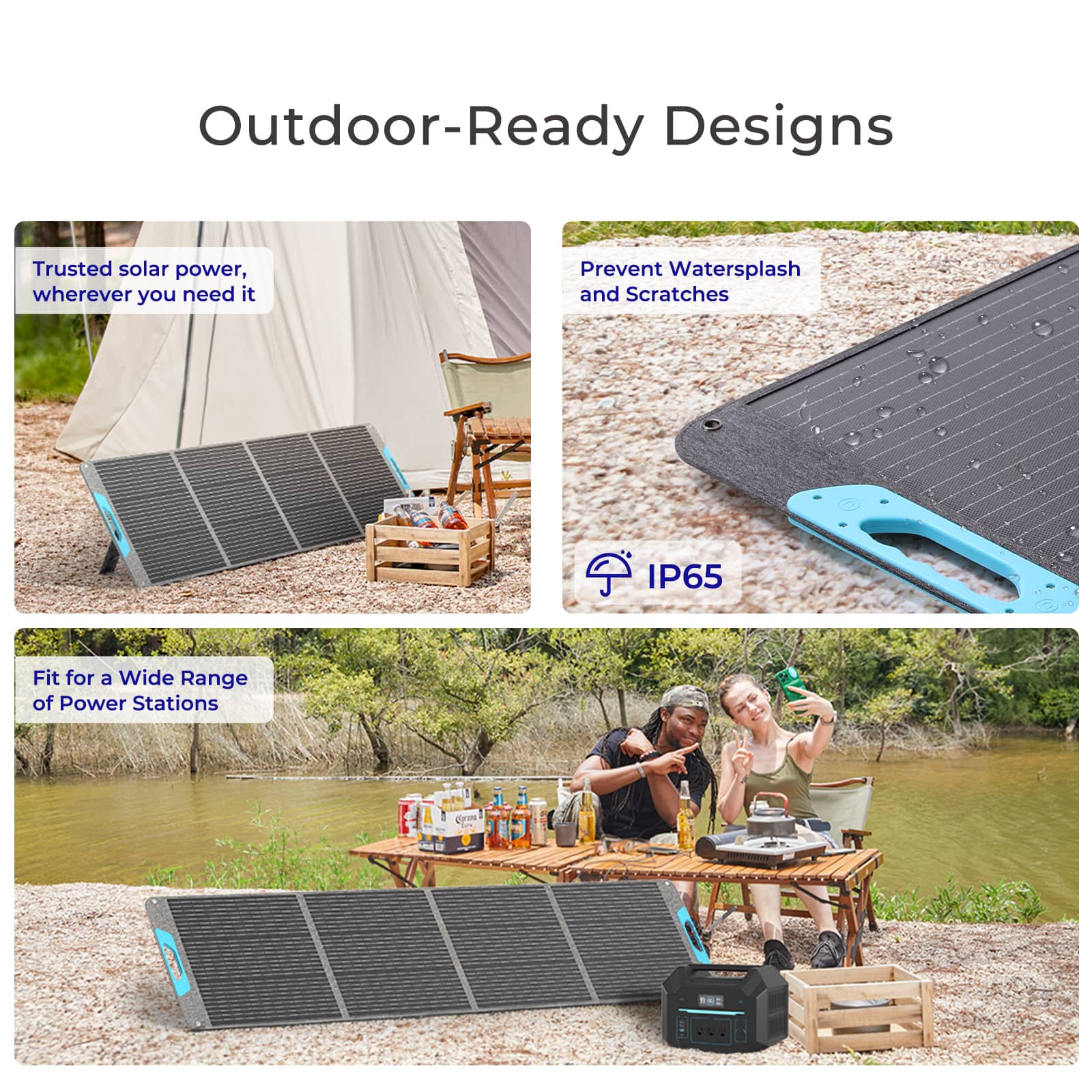 Renogy 200W Portable Solar Pan - Renewable Energy Kits บทวิจารณ์และราคา
