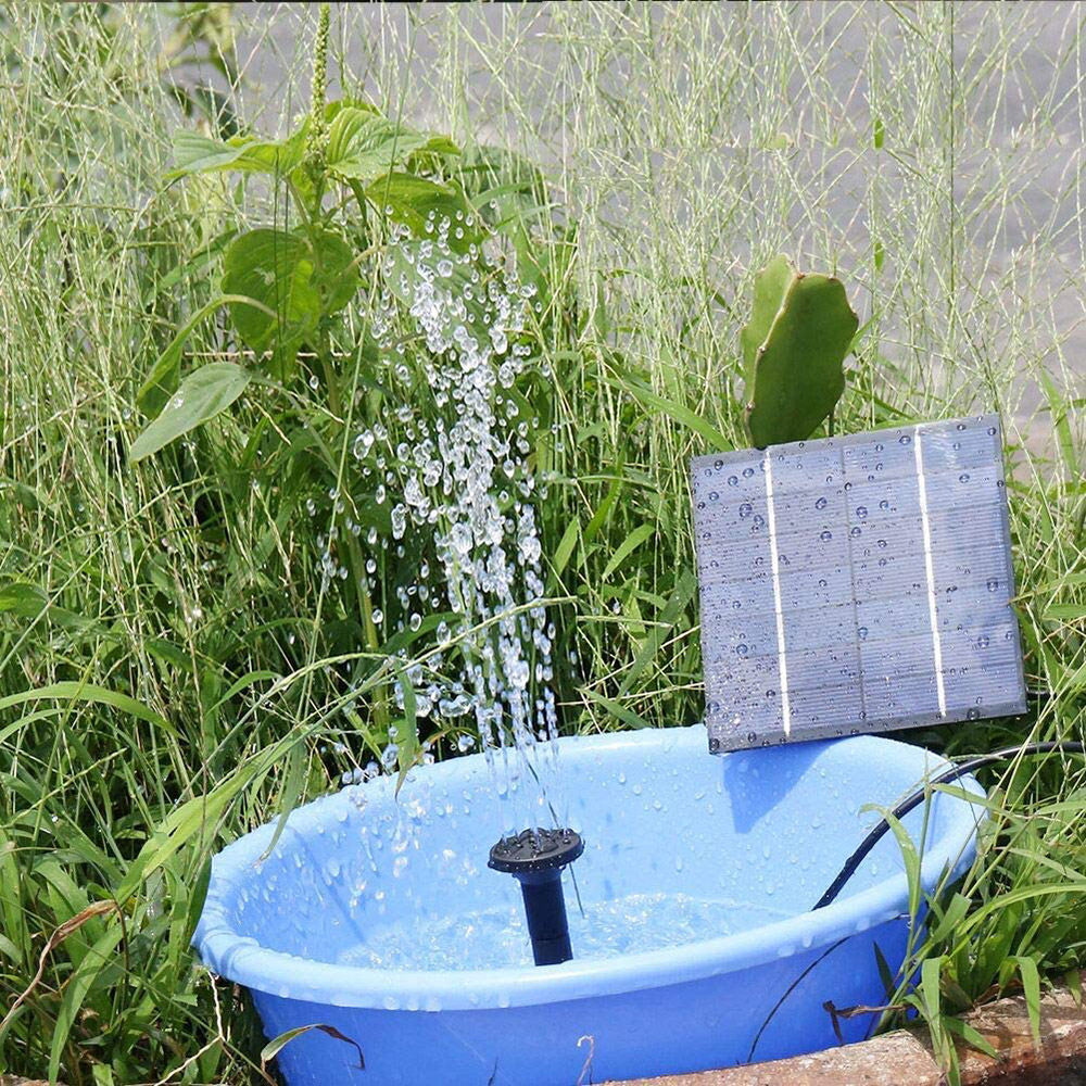 Mini Solar Fountain Pump Water - Solar Pool Pump Kit บทวิจารณ์และราคา