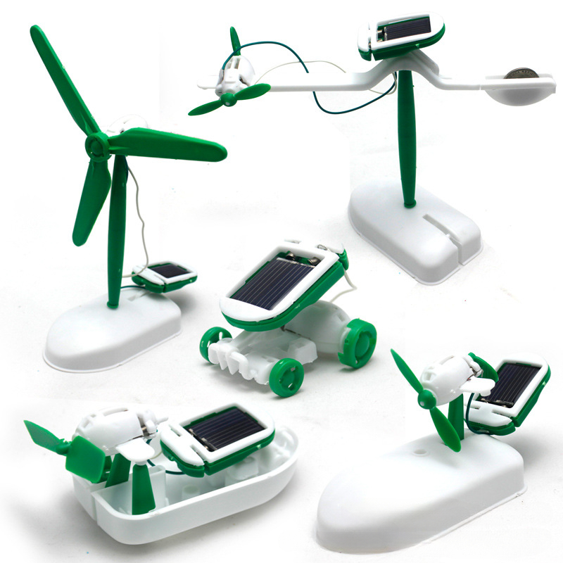 6-In-1 Solar-Power Robot Kit A - Renewable Energy Kits บทวิจารณ์และราคา